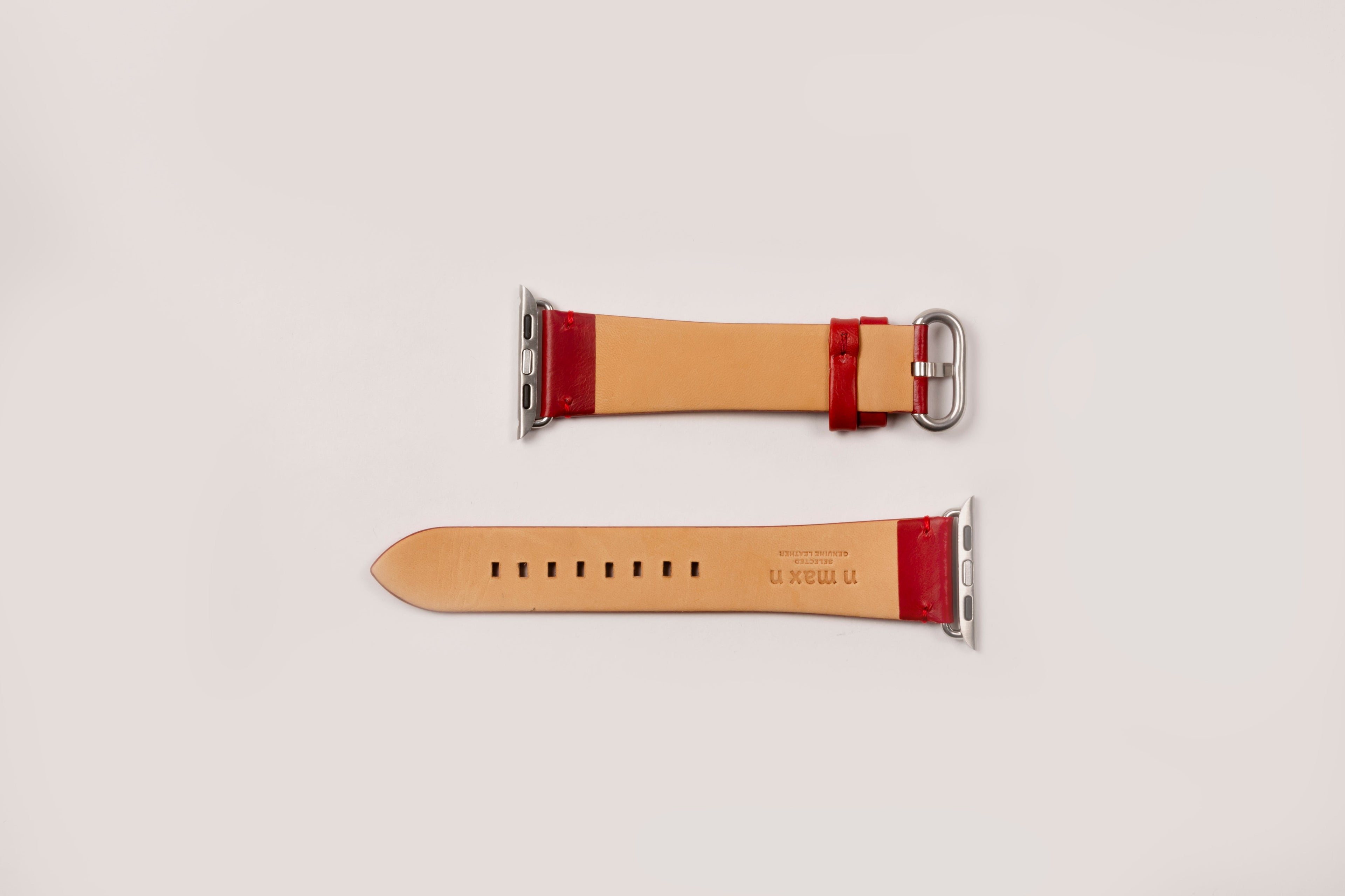 [n max n]Genuine Leather Watch band for Apple Watch