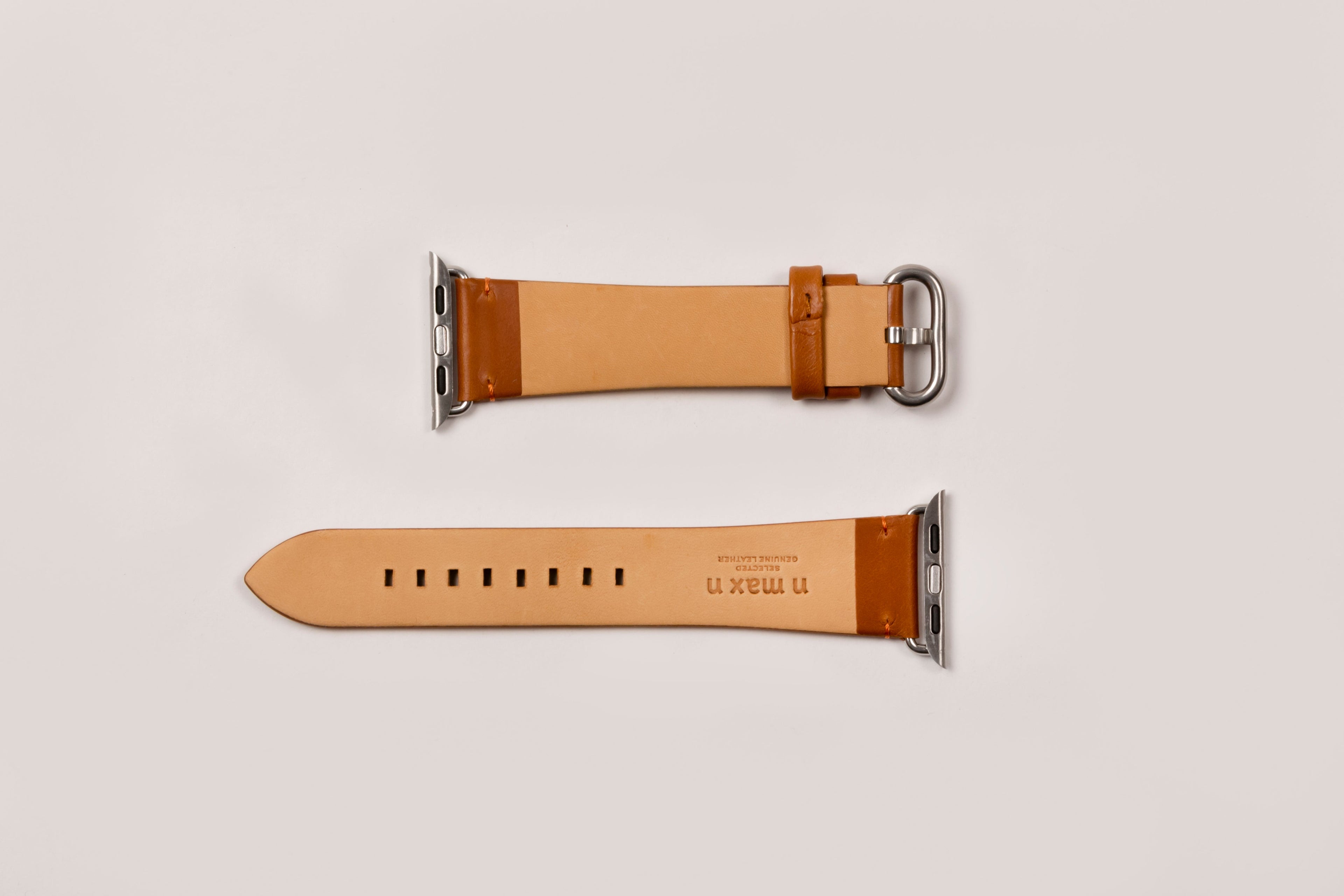 [n max n]Genuine Leather Watch band for Apple Watch
