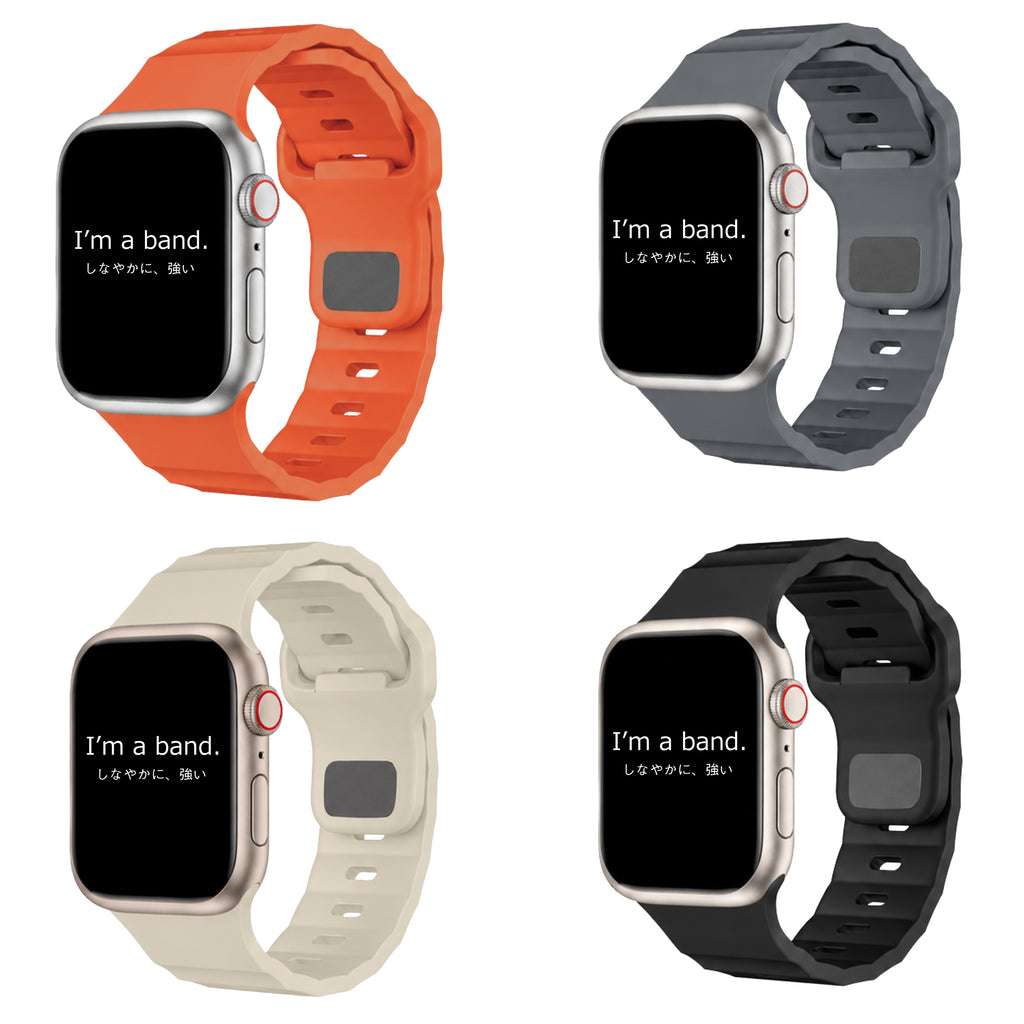FKM バンド for Apple Watch(42mm-49mm)【予約販売商品7月上旬発送予定】