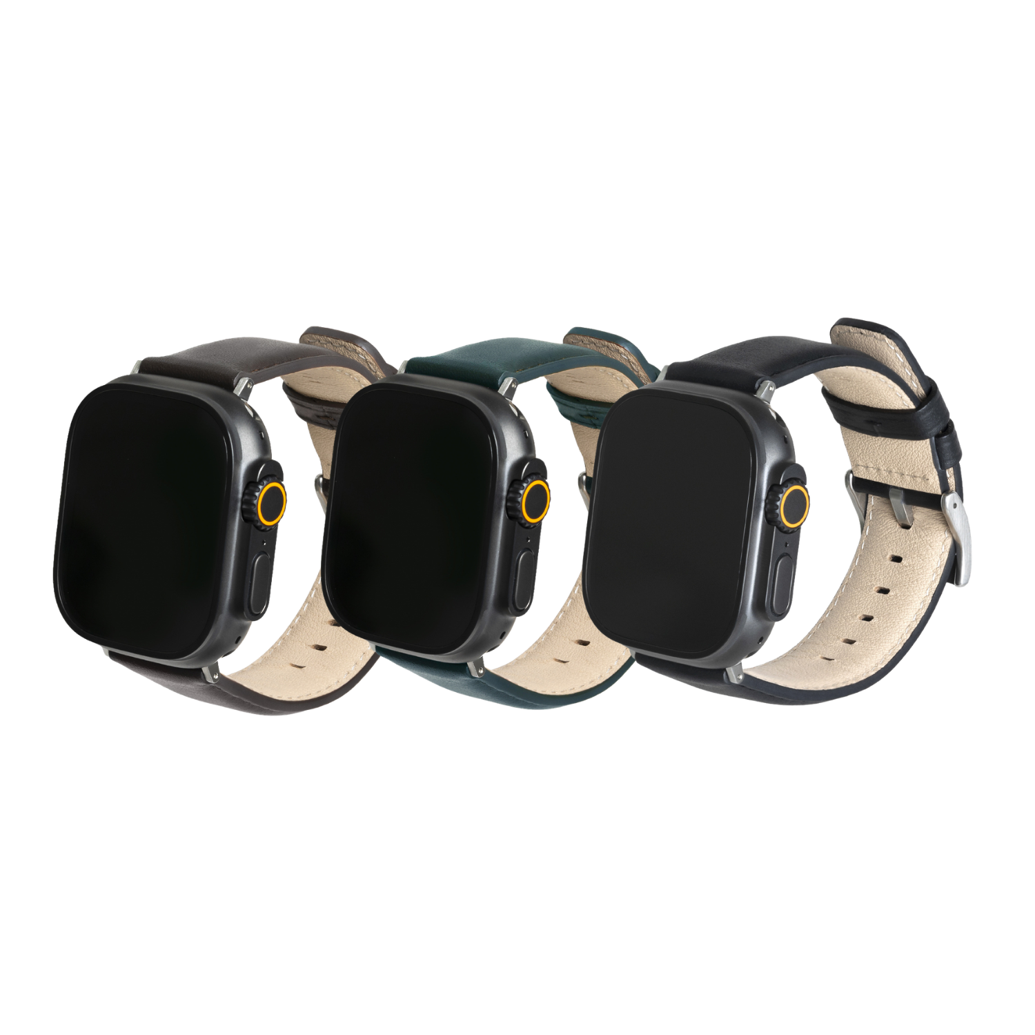 [HAGAN]Mastrotto Smooth leather Watchband Apple Watch