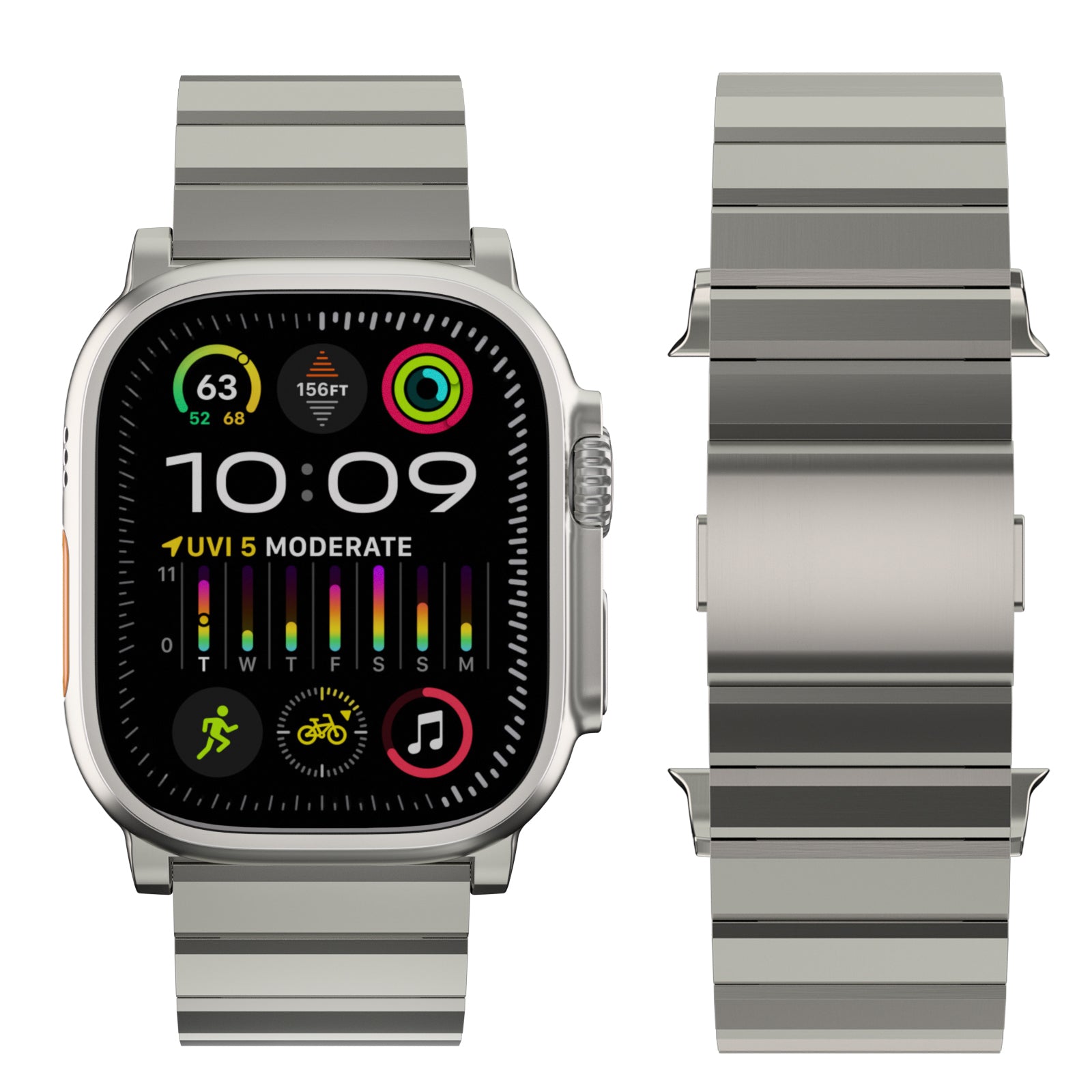 Titanium Band for Apple Watch Ultra(42mm-49mm)