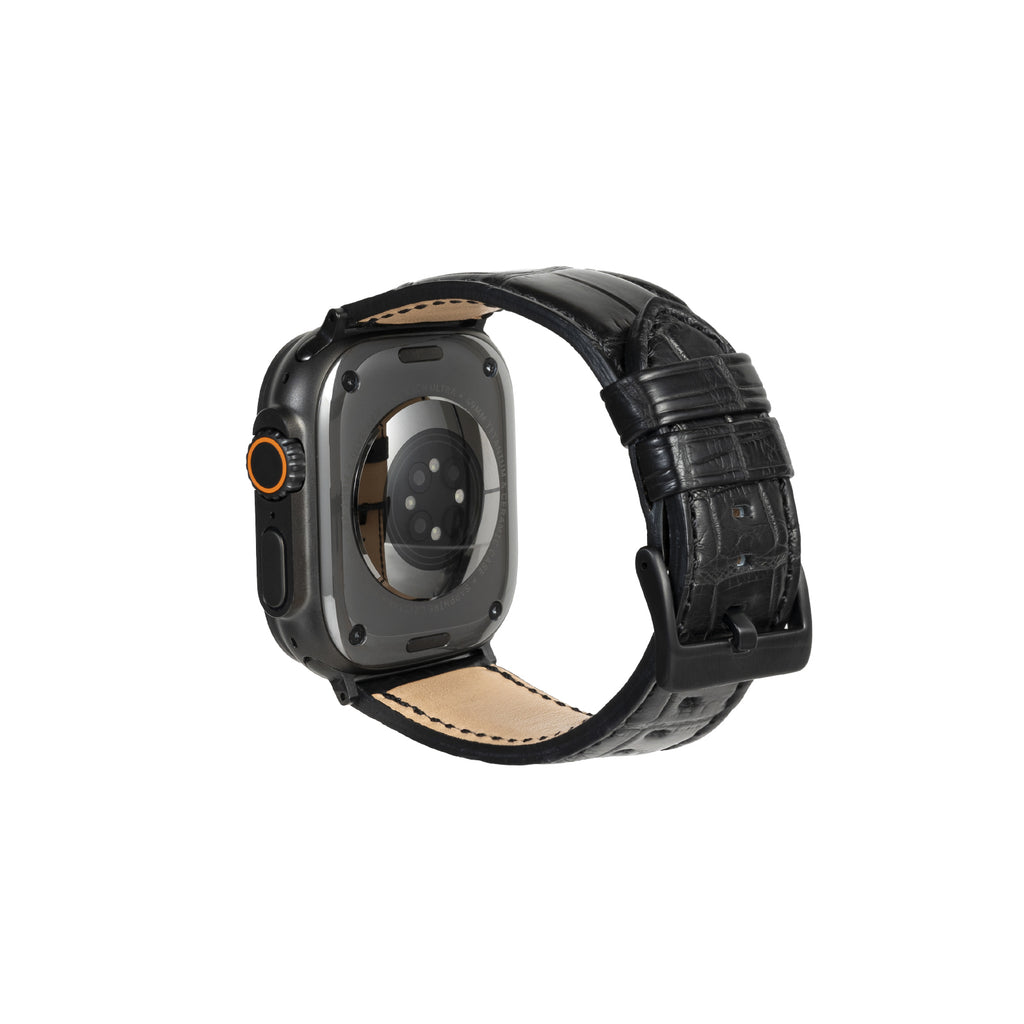 [HAGAN]Crocodile Leather Watchband