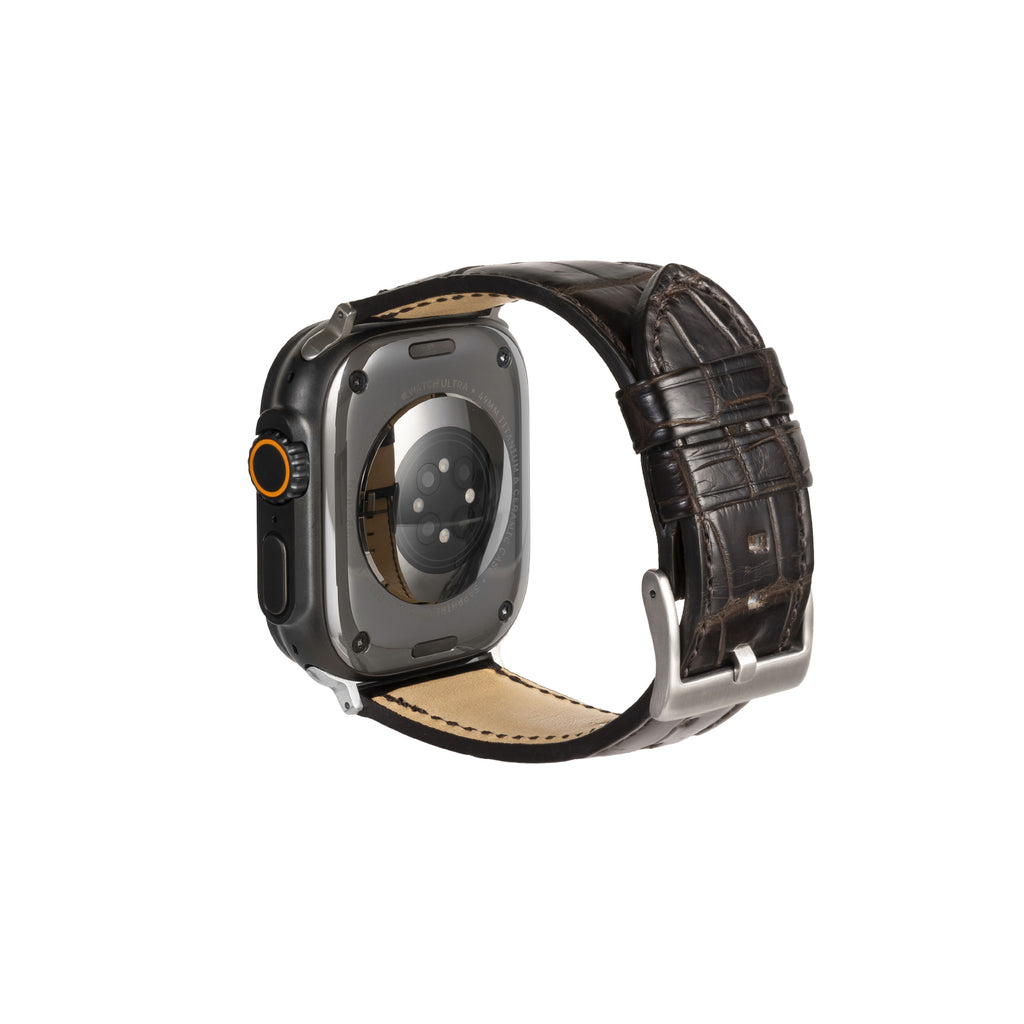 [HAGAN]Crocodile Leather Watchband