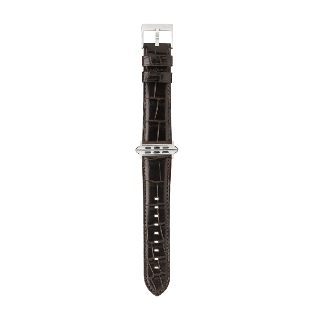 [HAGAN]Crocodile Leather Watchband