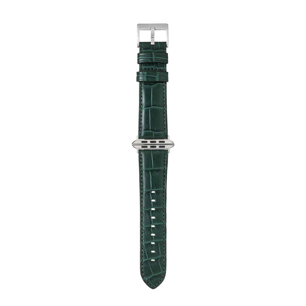 [HAGAN]Crocodile Leather Watchband