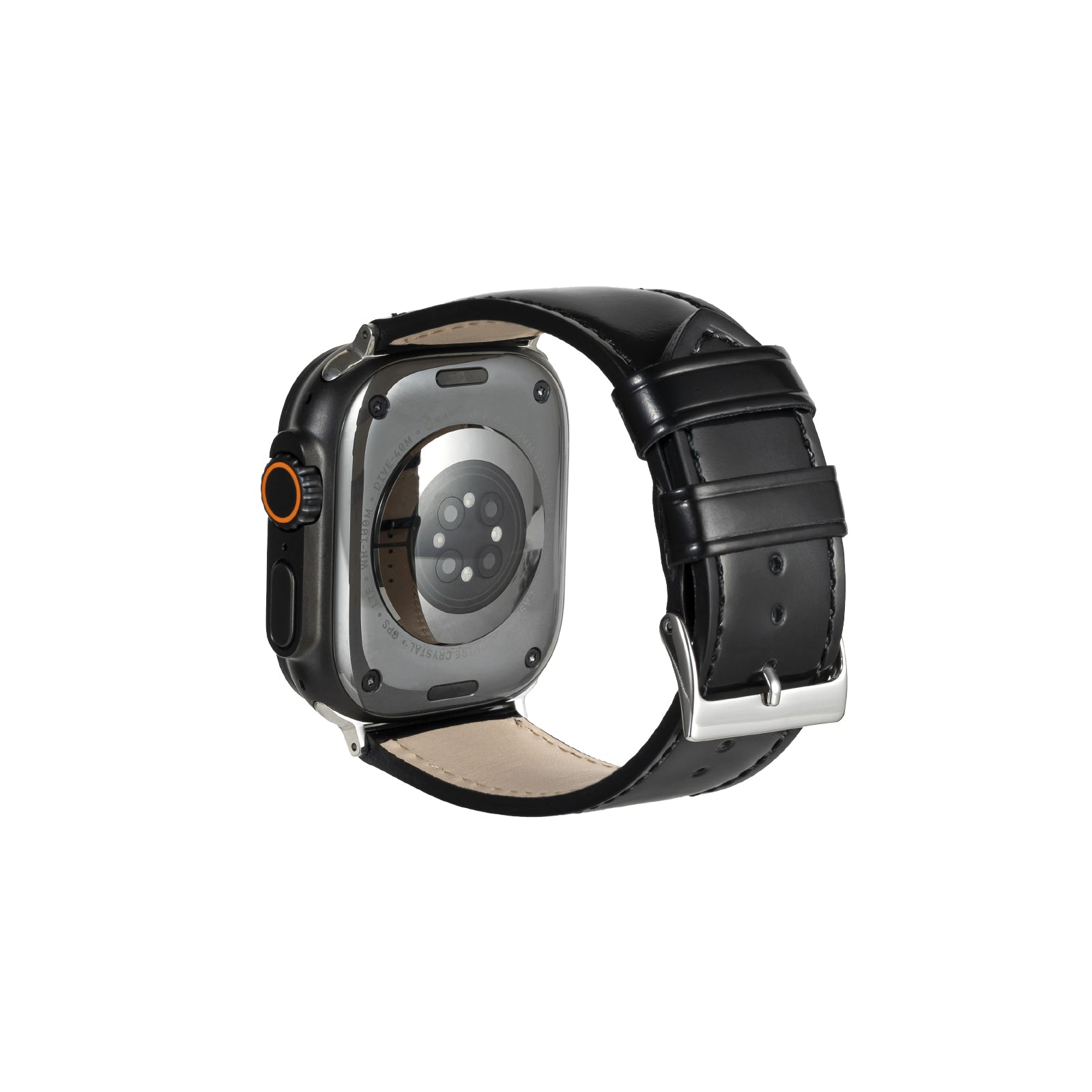 [HAGAN]Antique Glass Leather Watchband