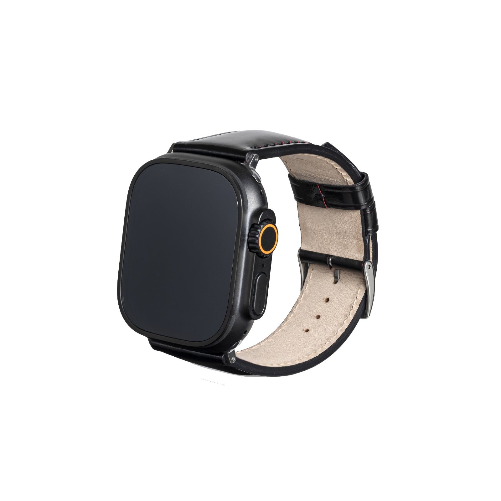 [HAGAN]Antique Glass Leather Watchband