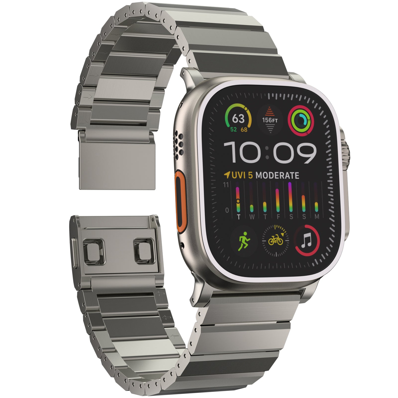 Titanium Band for Apple Watch Ultra(42mm-49mm)【予約販売商品7月中旬発送予定】