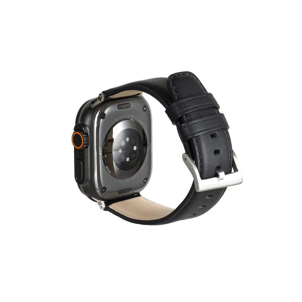 [HAGAN]Mastrotto Smooth leather Watchband Apple Watch