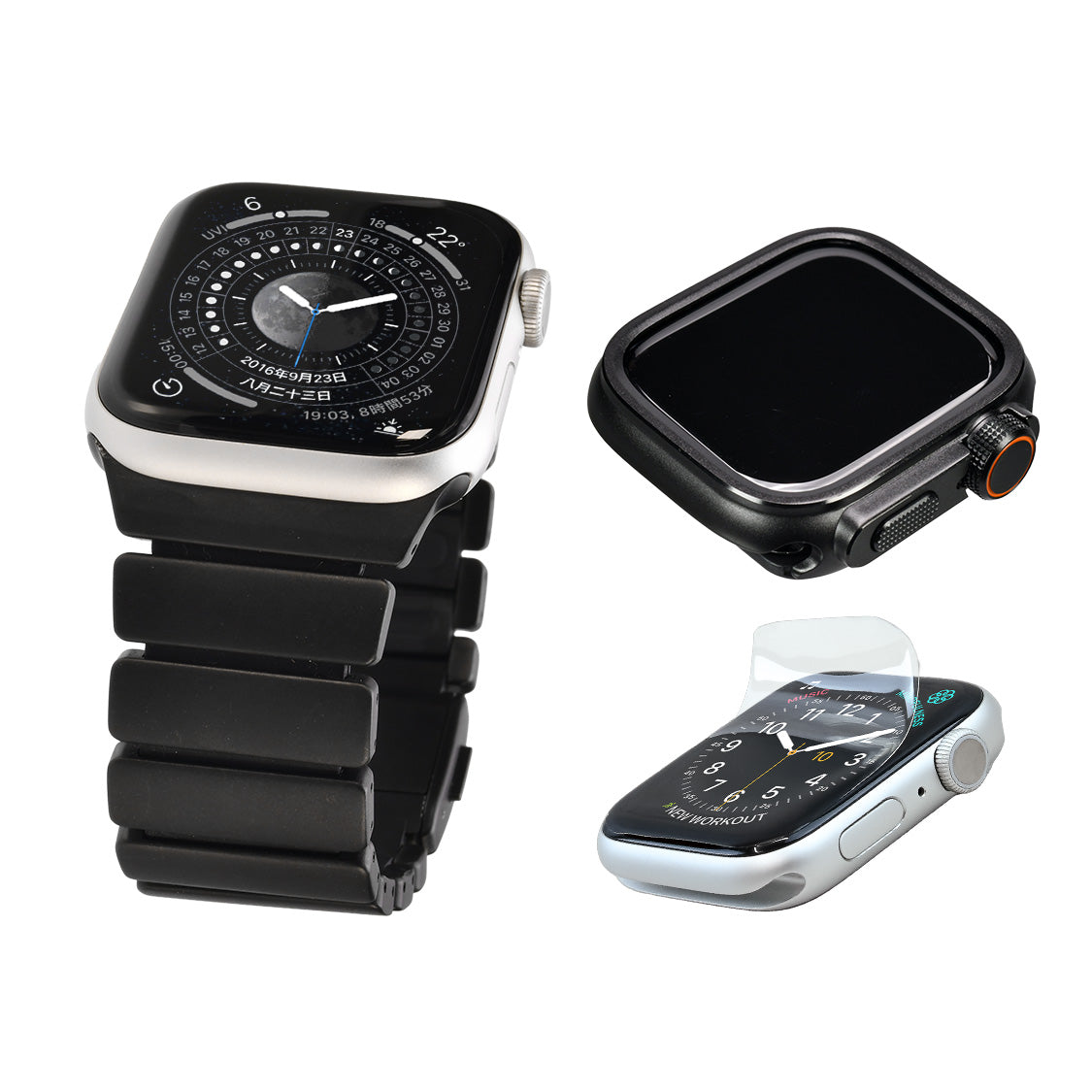 【SOLID】 Titanium neo for Apple Watch