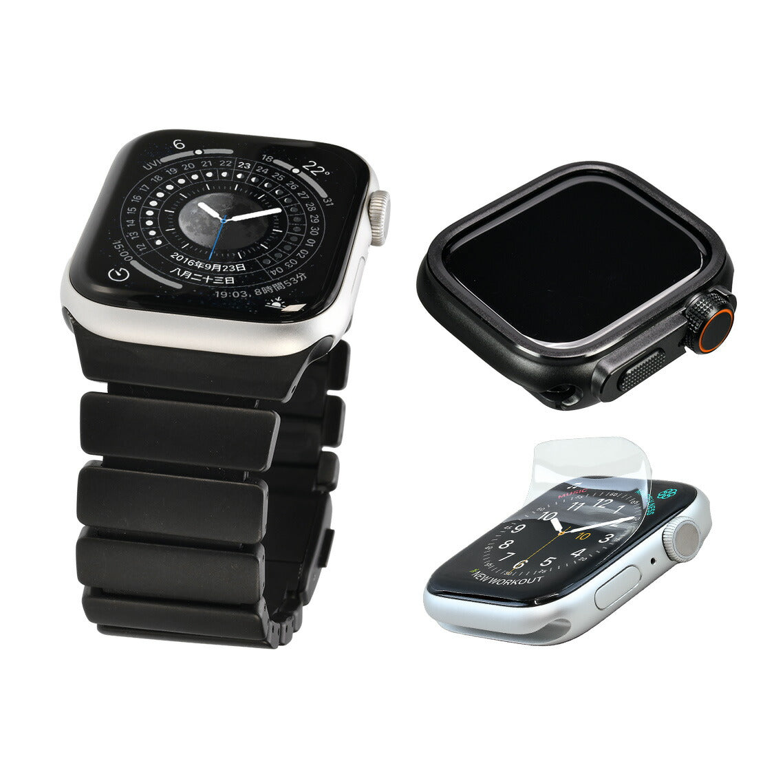 【SOLID】 Titanium neo for Apple Watch