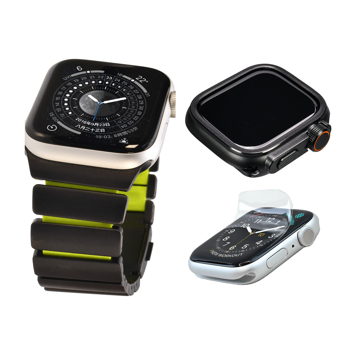 【SOLID】 Titanium neo for Apple Watch