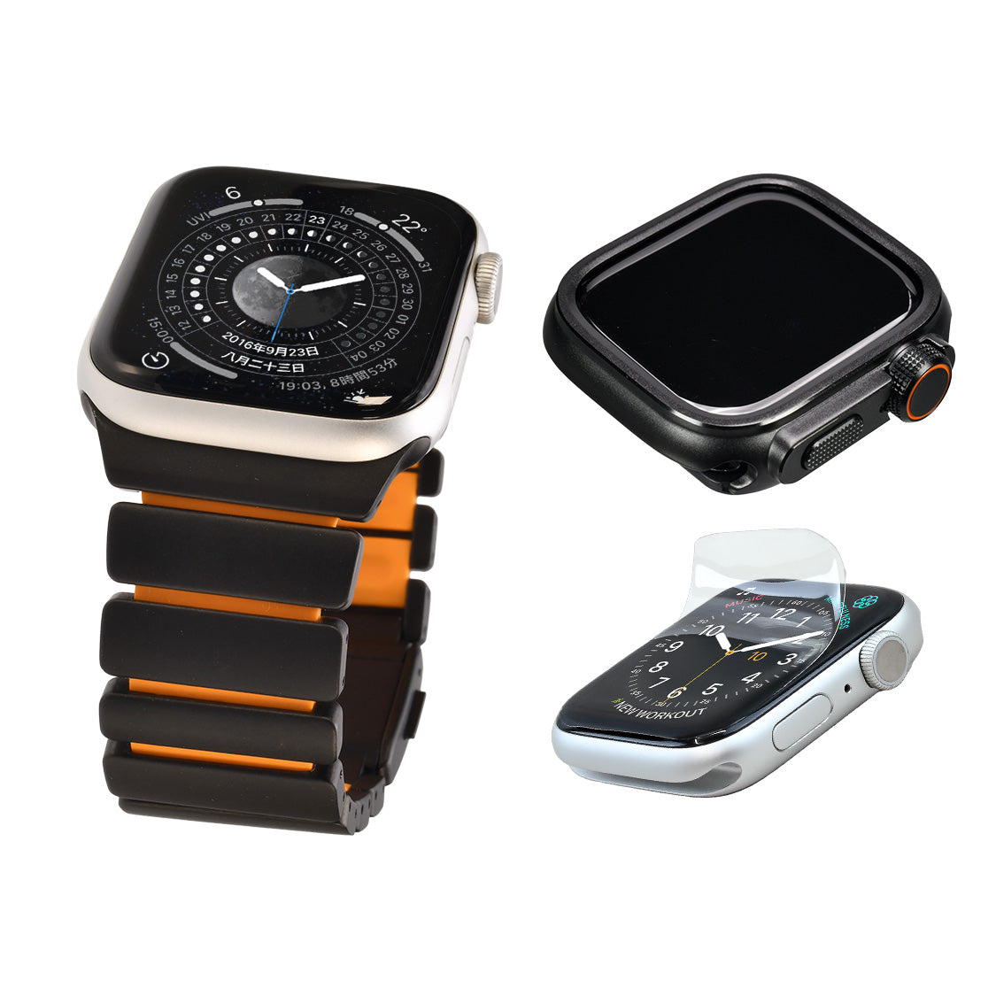 【SOLID】 Titanium neo for Apple Watch