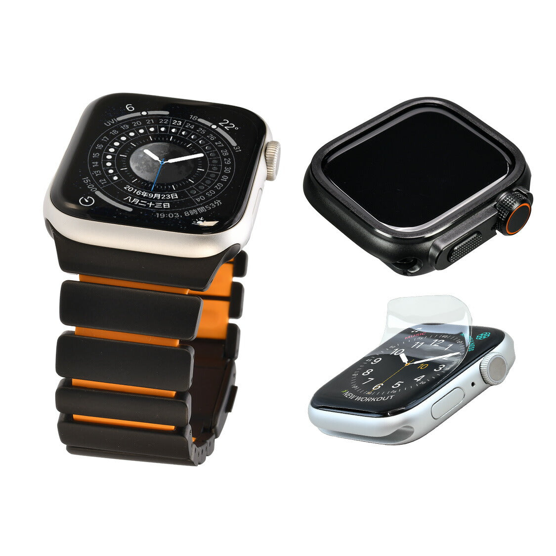 【SOLID】 Titanium neo for Apple Watch