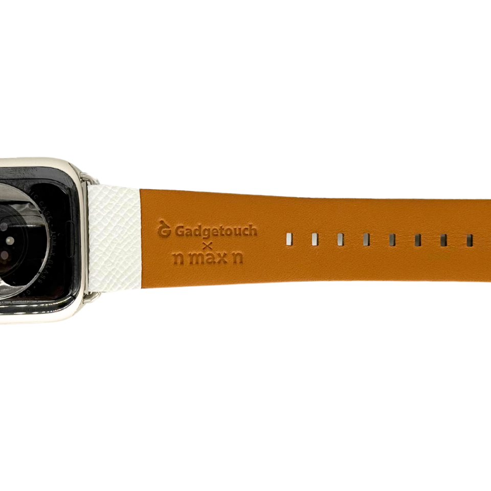 Gadgetouch×n max n（Special） Genuine Leather Watch band for Apple Watch